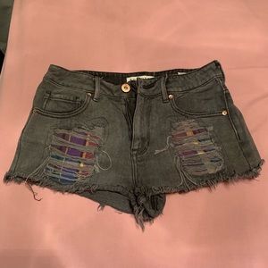 Plaid Pocket Shorts